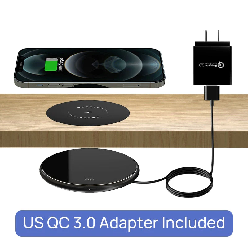 Invisible Under the Desk Wireless Charger - Image 13