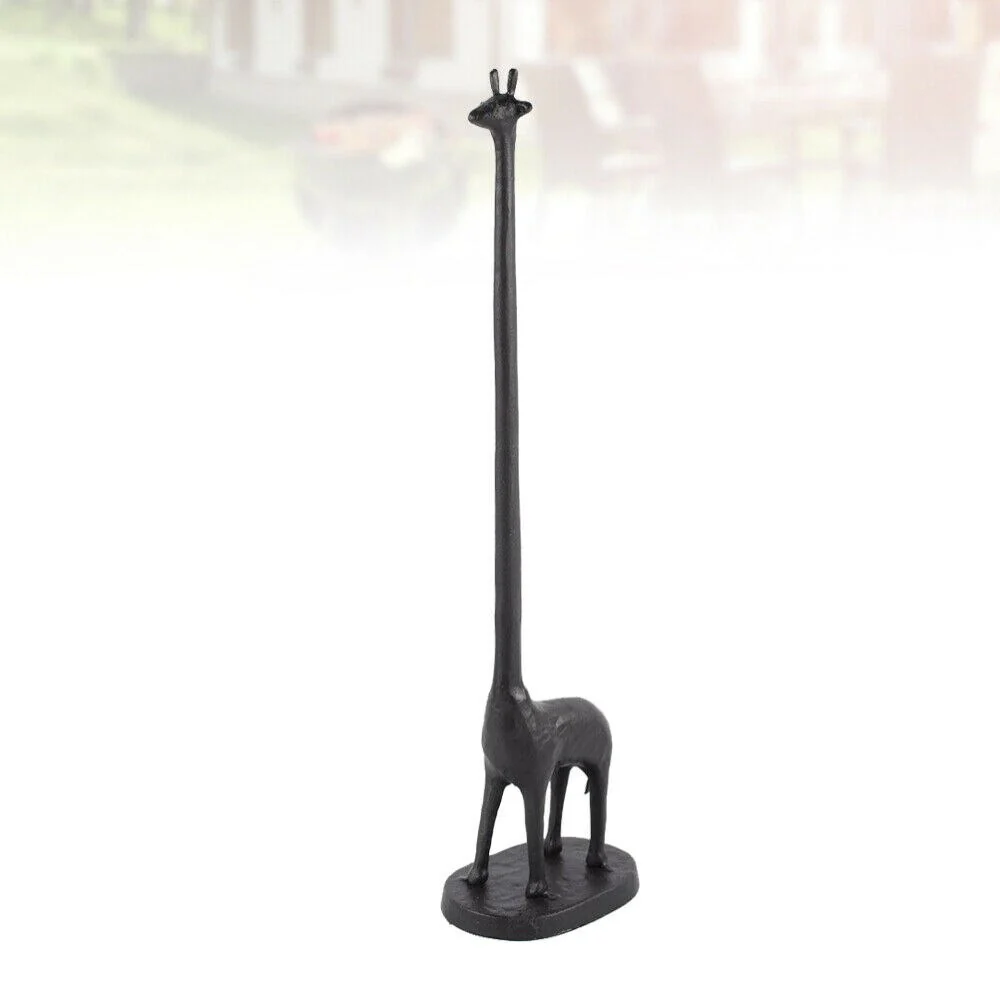 Iron Giraffe Toilet Paper Holder - Image 5