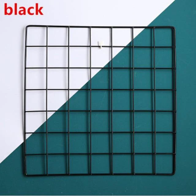 Iron Grid Home Wall Decoration Organizer - Image 14