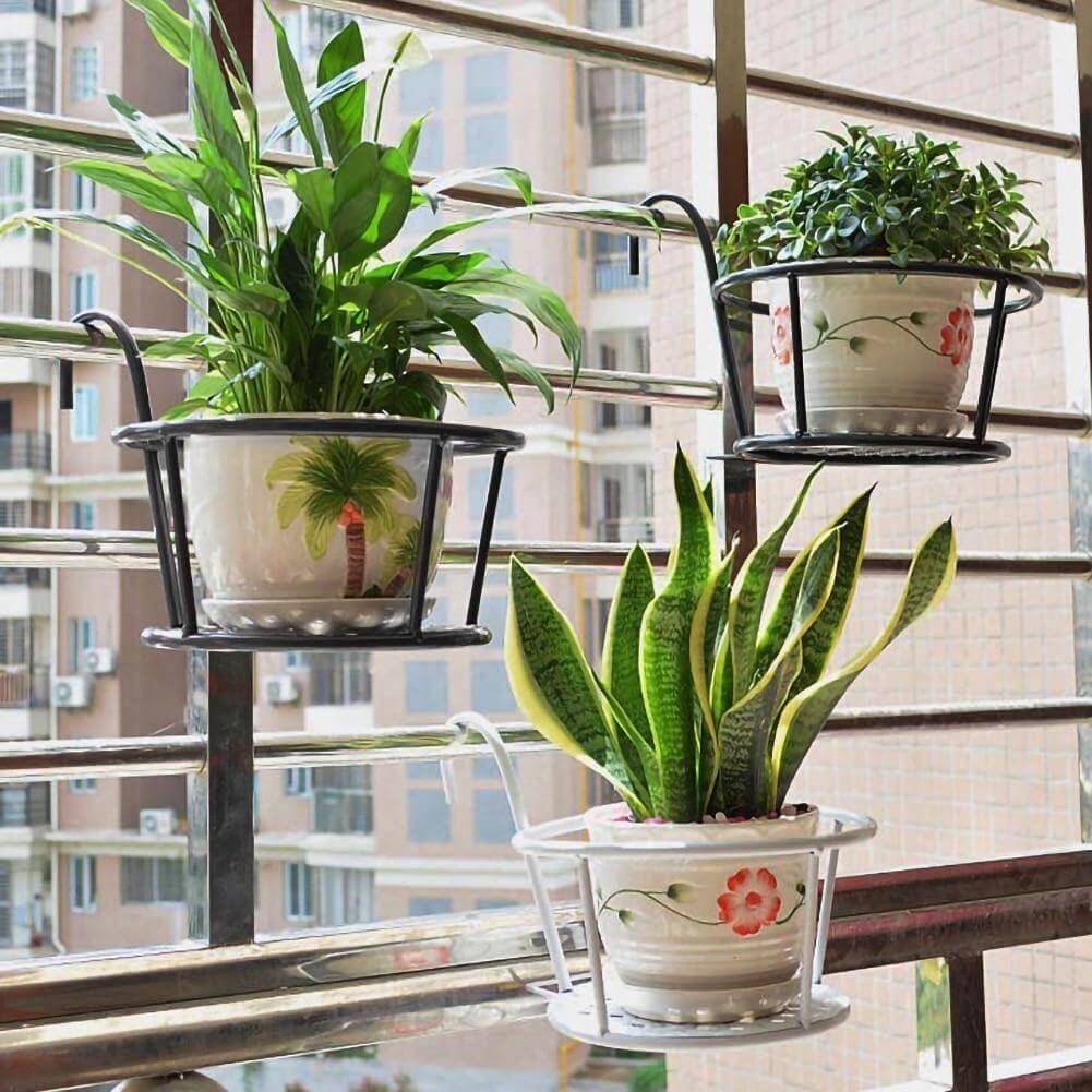 Iron Outdoor Hanging Baskets Flower Pot Holder - Image 2