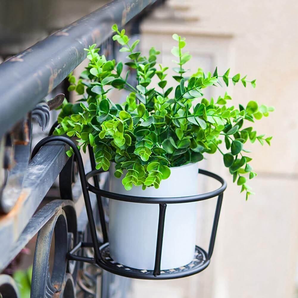 Iron Outdoor Hanging Baskets Flower Pot Holder - Image 6