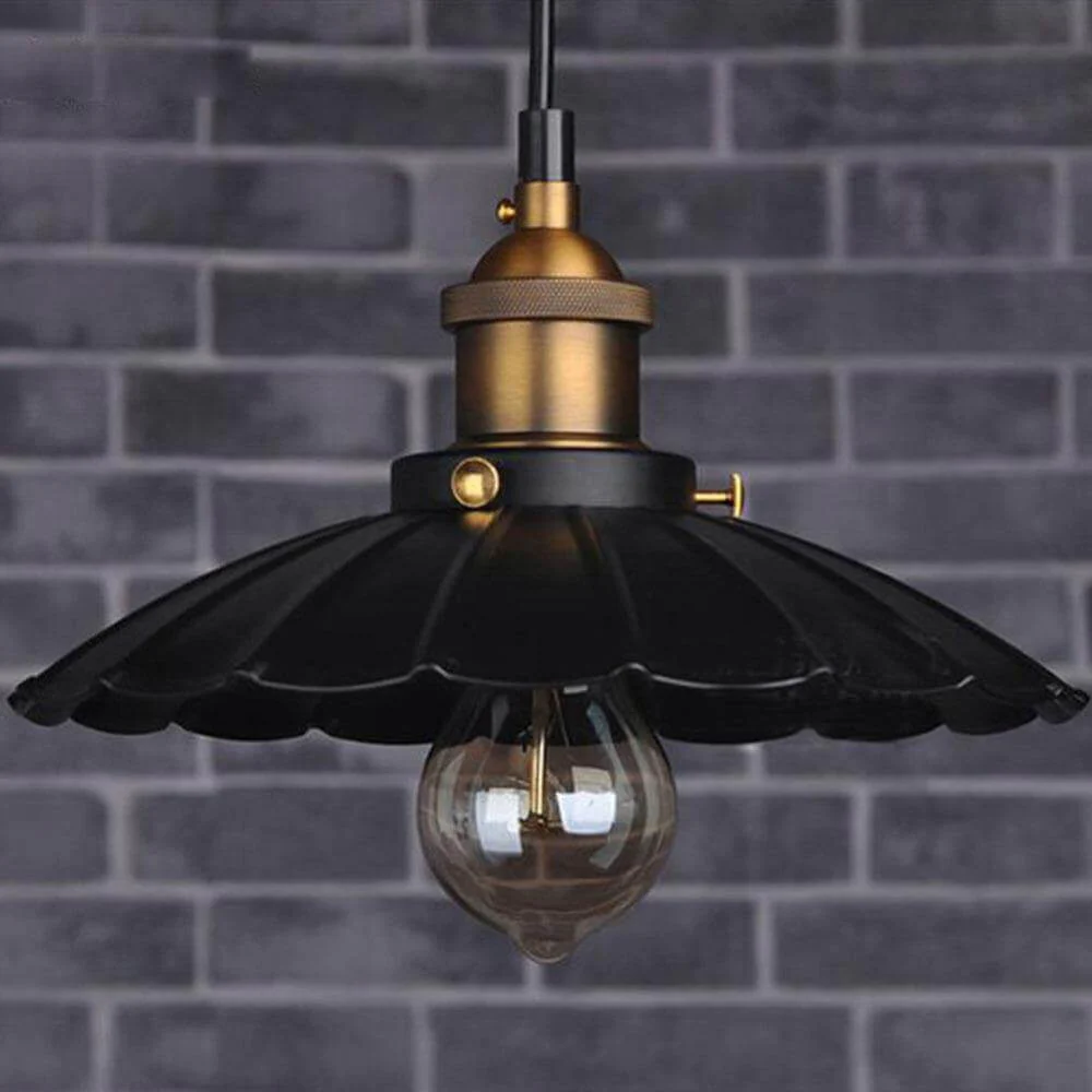 Iron Vintage Loft Style Hanging Lamp - Image 3