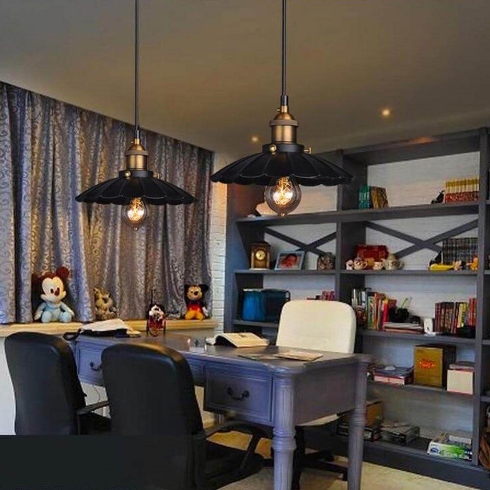 Iron Vintage Loft Style Hanging Lamp - Image 5