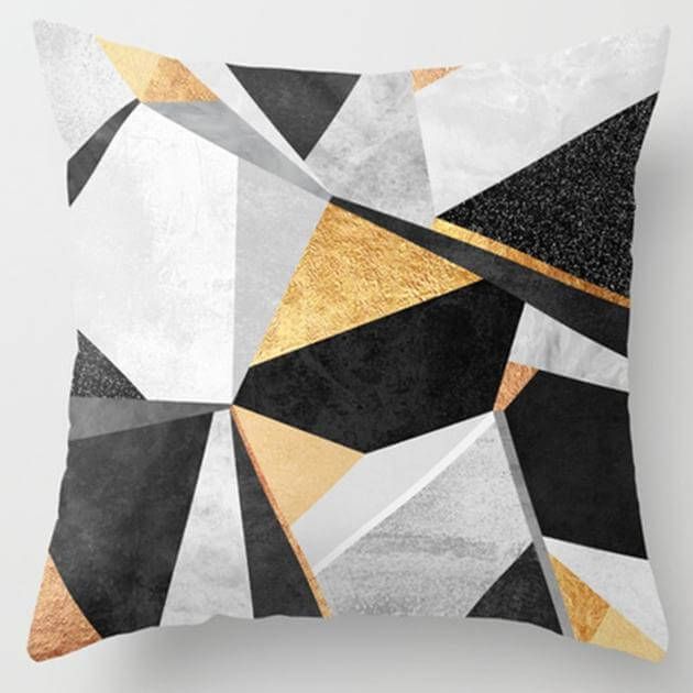 Irregular Triangle Pattern Pillow Cases - Image 17