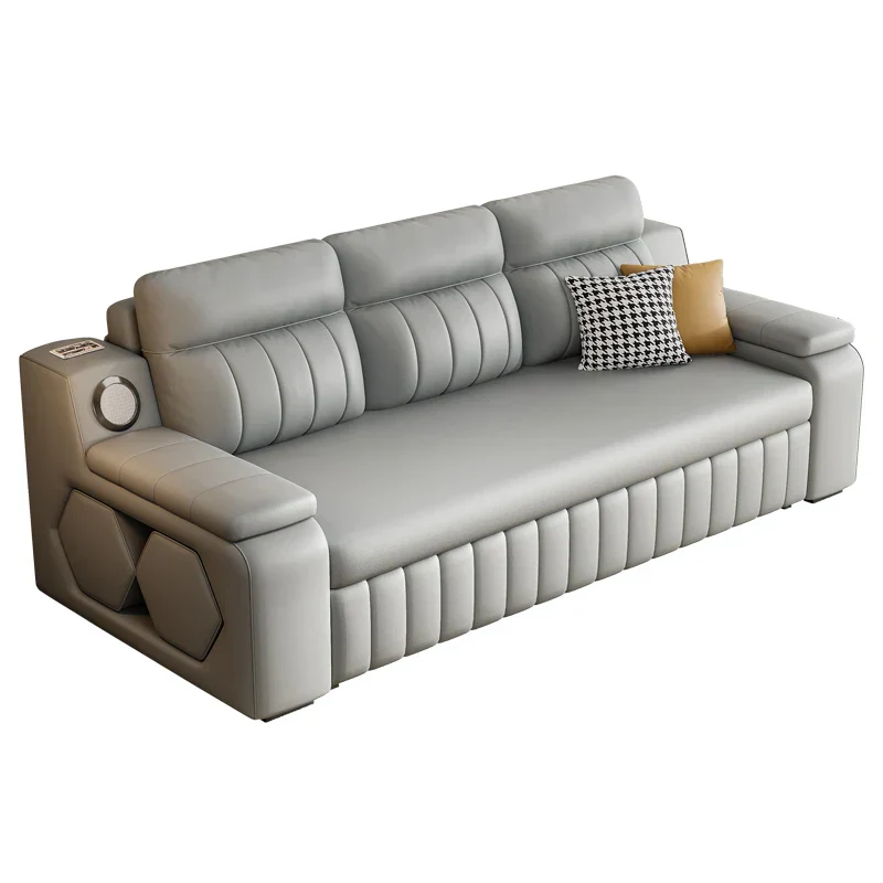 Italian Style Pull-Out Foldable Modern Sofa Bed - Image 7