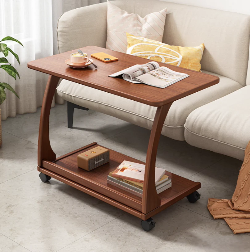 Italian Style Rolling Lift-Top Coffee Table - Image 4
