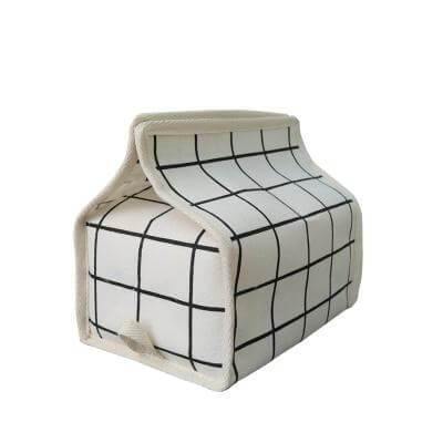 Japan Style Cotton Linen Tissue Holder - Image 3