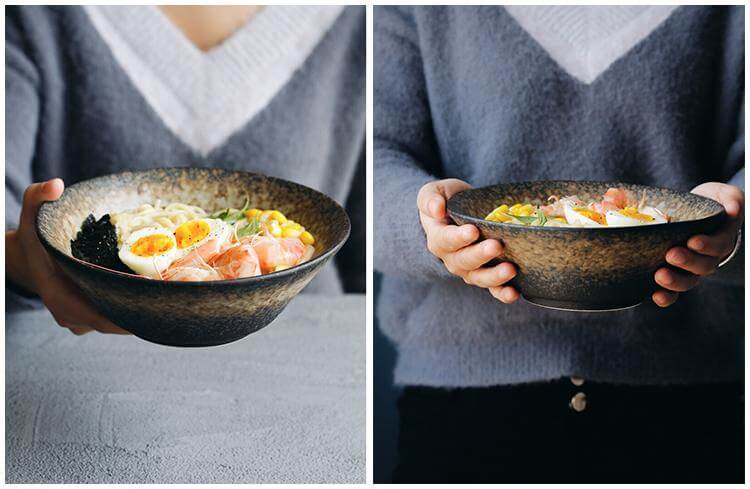 Japan Style Creative Home Kitchen Vintage Ceramic Bowls - Image 3