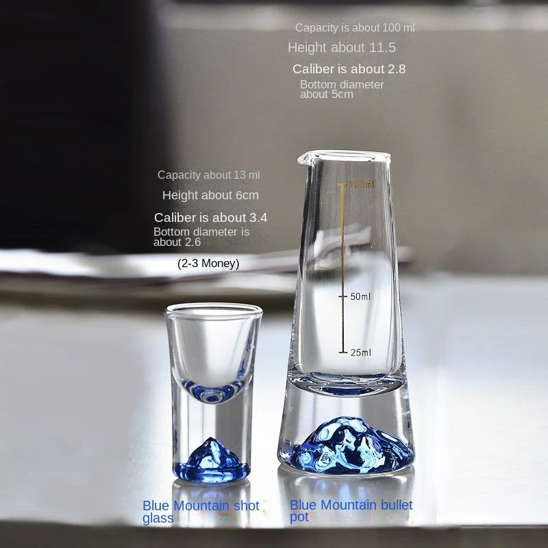 Japan Style Lead-Free Mountain Glass Set - Image 7