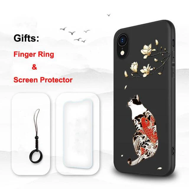 Japanese Art Matte iPhone Cases - Image 2