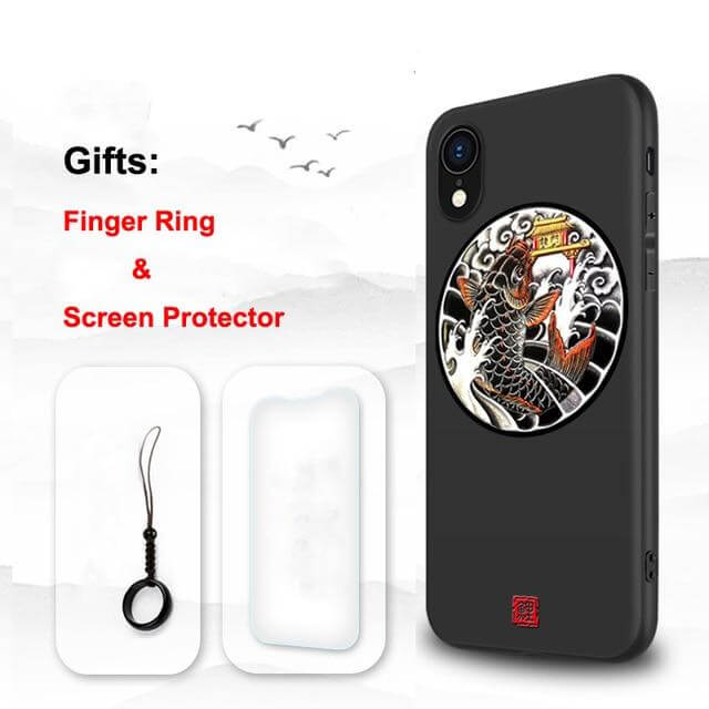 Japanese Art Matte iPhone Cases - Image 4