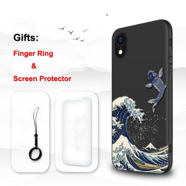 Japanese Art Matte iPhone Cases - Image 5