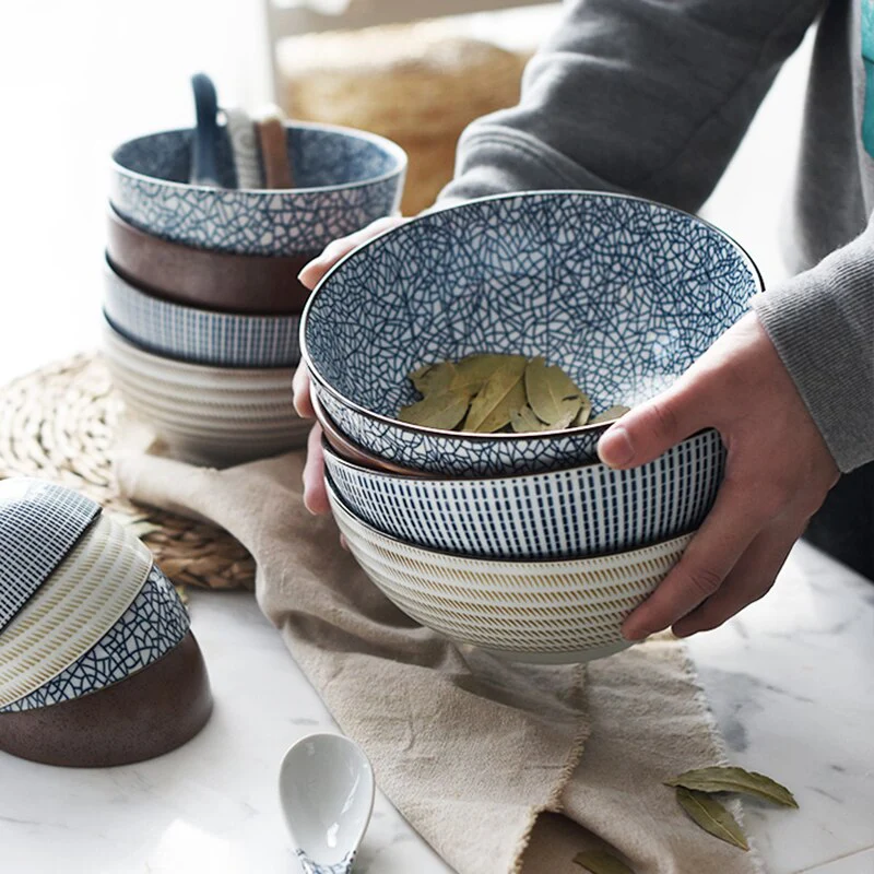 Japanese Classical Modern Ceramic Bowls - Image 2