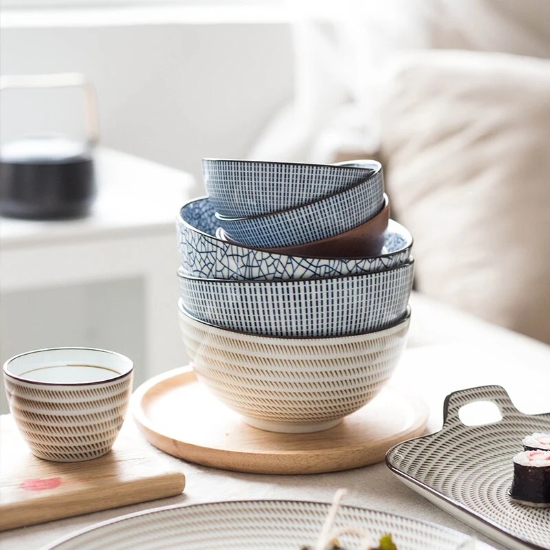 Japanese Classical Modern Ceramic Bowls - Image 3