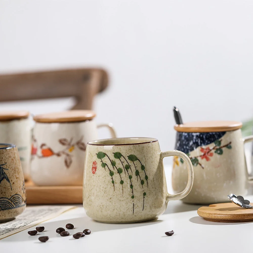 Japanese Retro Handmade Ceramic Cups - Image 3