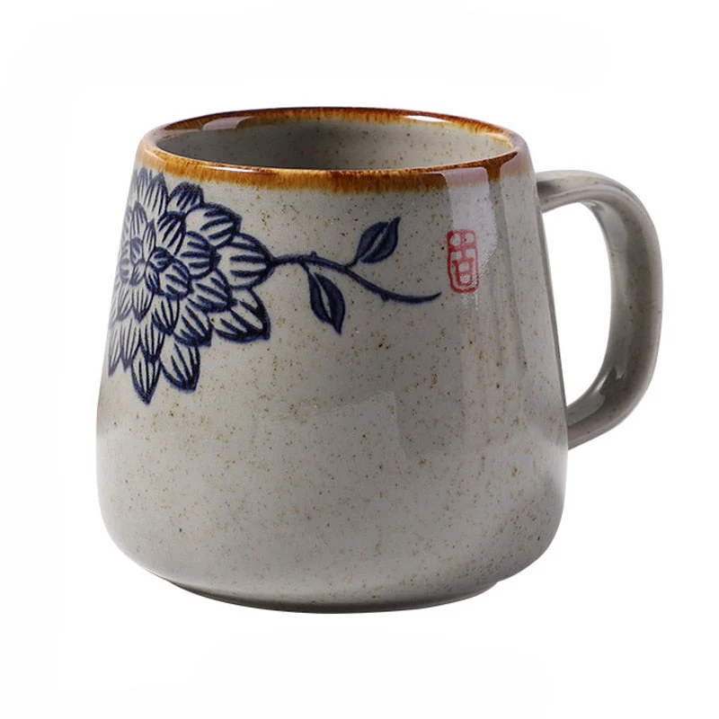 Japanese Retro Handmade Ceramic Cups - Image 8