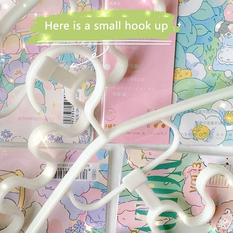 Japanese Space-Saving Wavy Cloth Hanger - Image 5
