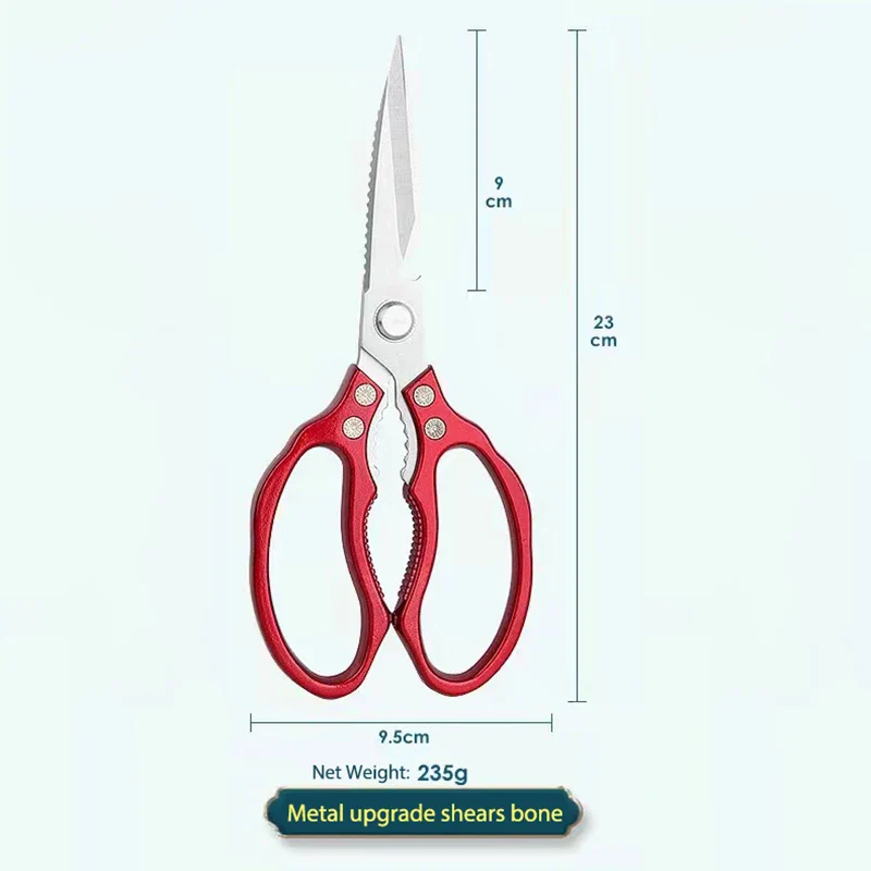 Japanese Stainless Steel Ultimate Task Kitchen Scissors - Image 3