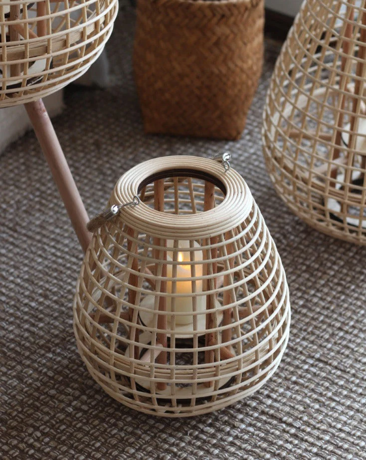 Japanese Style Decorative Floor Candle Holders - Image 5
