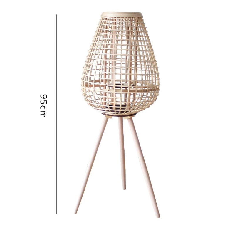 Japanese Style Decorative Floor Candle Holders - Image 7
