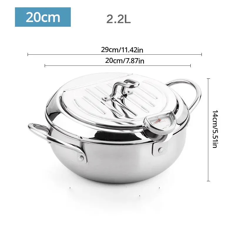 Japanese Style Deep Frying Pot - Image 9