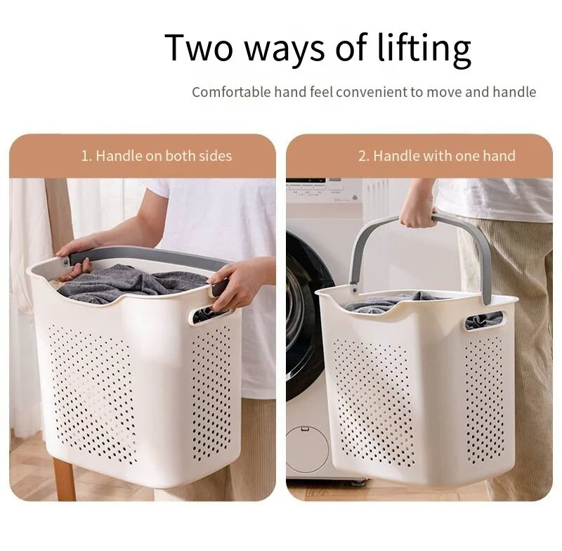 Japanese Style Durable Breathable Laundry Basket - Image 2