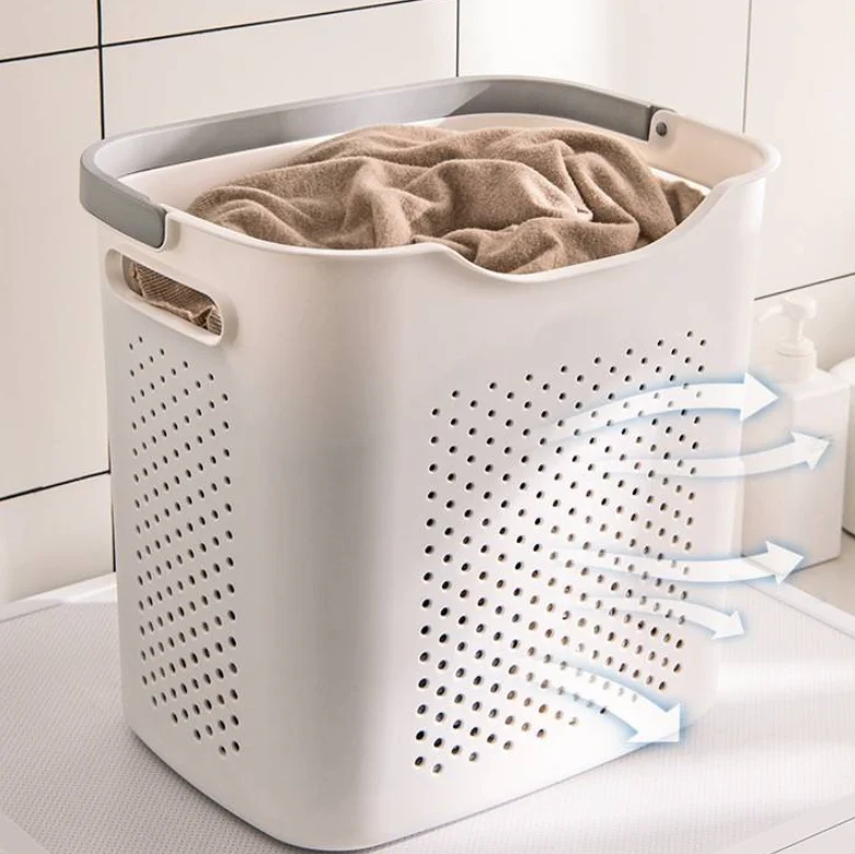 Japanese Style Durable Breathable Laundry Basket - Image 4