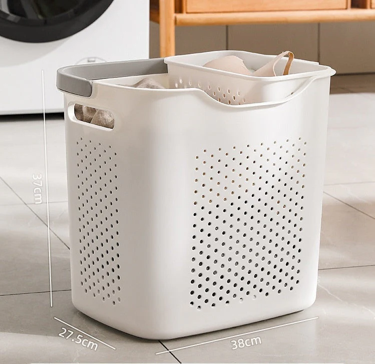 Japanese Style Durable Breathable Laundry Basket - Image 7