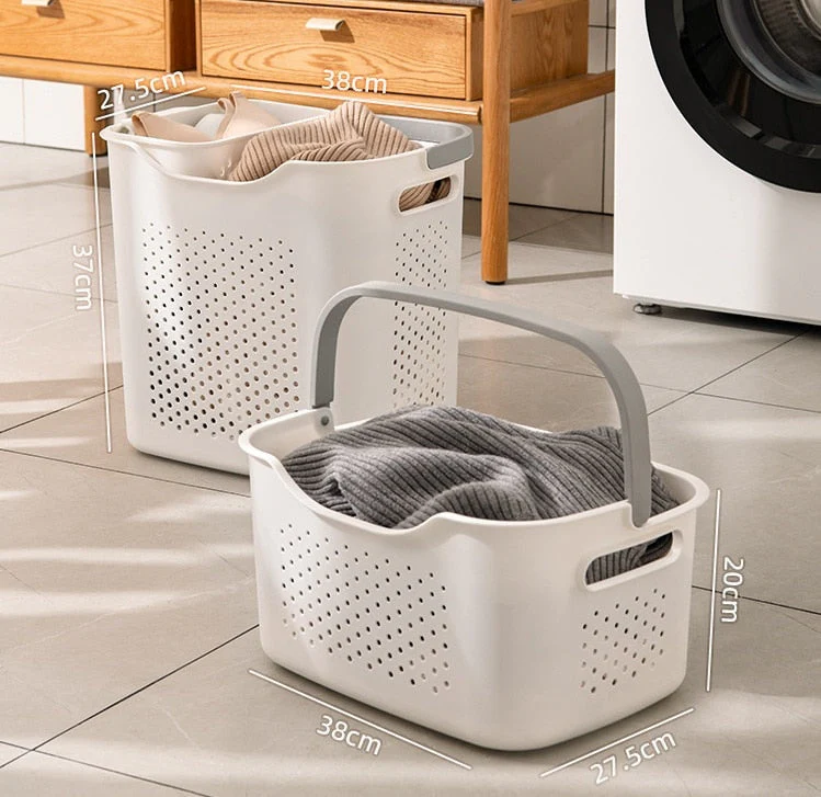 Japanese Style Durable Breathable Laundry Basket - Image 8
