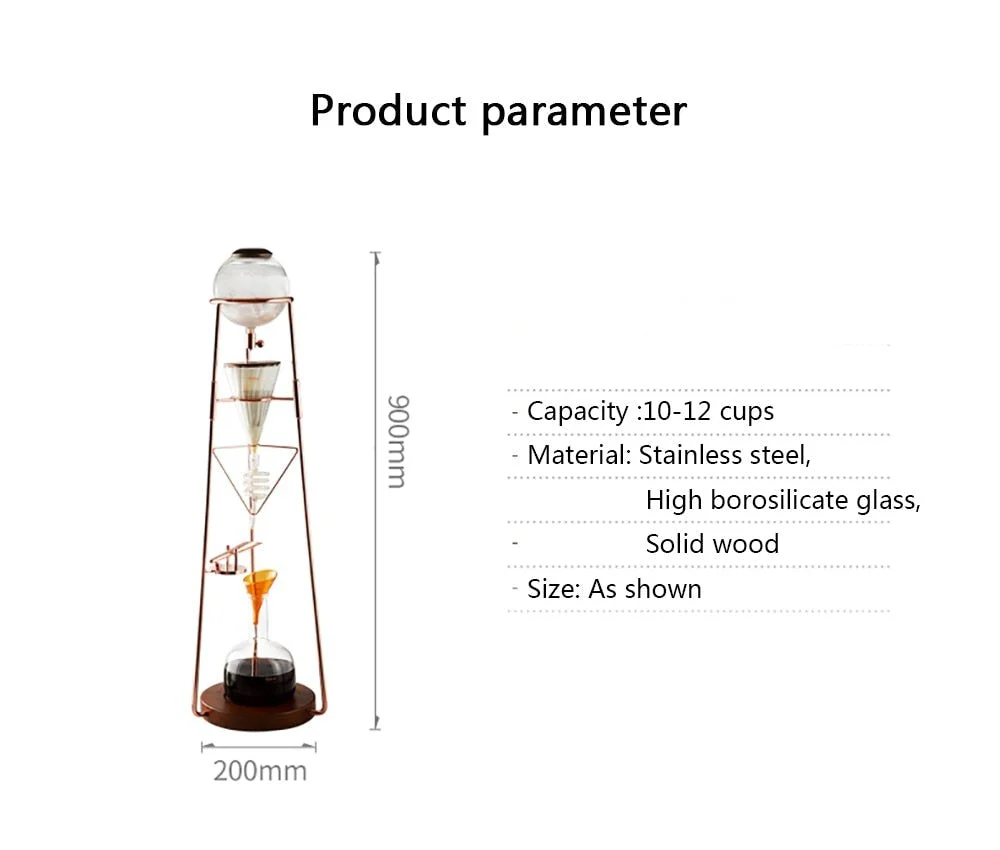 Japanese Zen Upper Pot Stylish Coffee Maker - Image 5