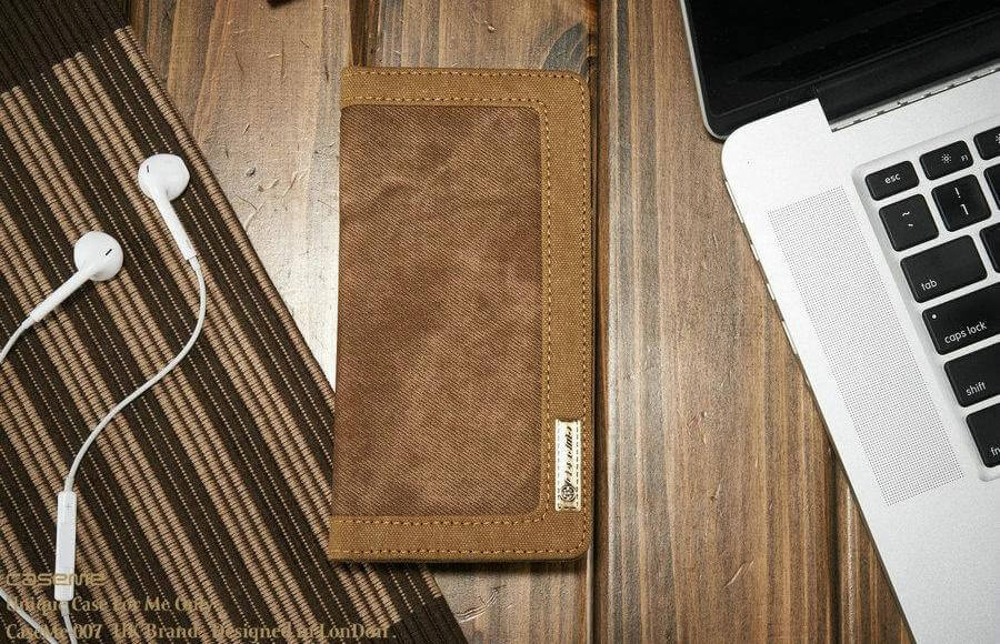 Jeans Leather Flip Wallet Iphone X Case - Image 6