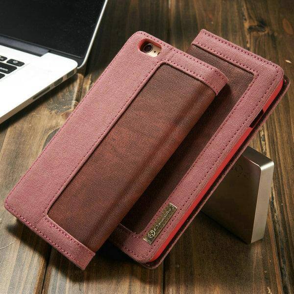 Jeans Leather Flip Wallet Iphone X Case - Image 7