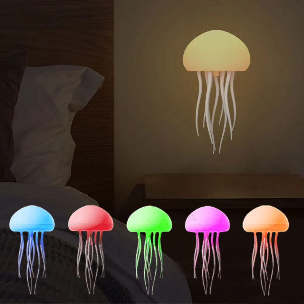 Jellyfish RGB Voice Control Pendant Night Lamp - Image 3