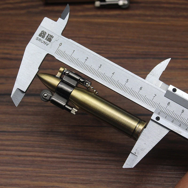 Jet Power Retro Metal Keychain Lighter - Image 6