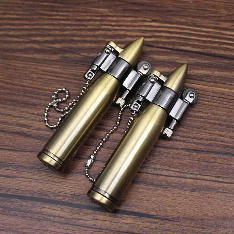 Jet Power Retro Metal Keychain Lighter - Image 7