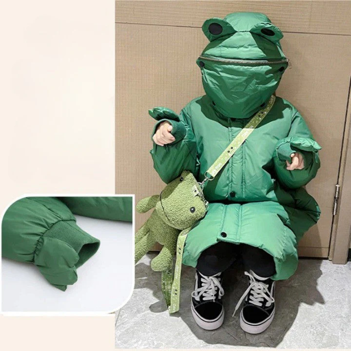 Jumpy Frog Kids Winter Jacket - Image 3