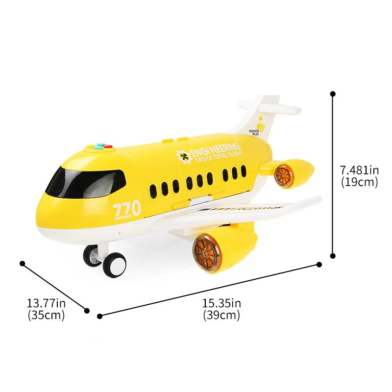 Kids Airplane Flying Wonders Music Toy Set - Image 10