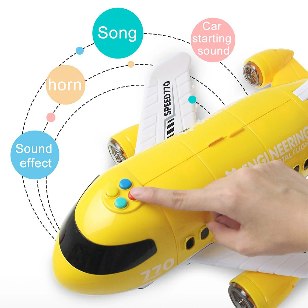 Kids Airplane Flying Wonders Music Toy Set - Image 11