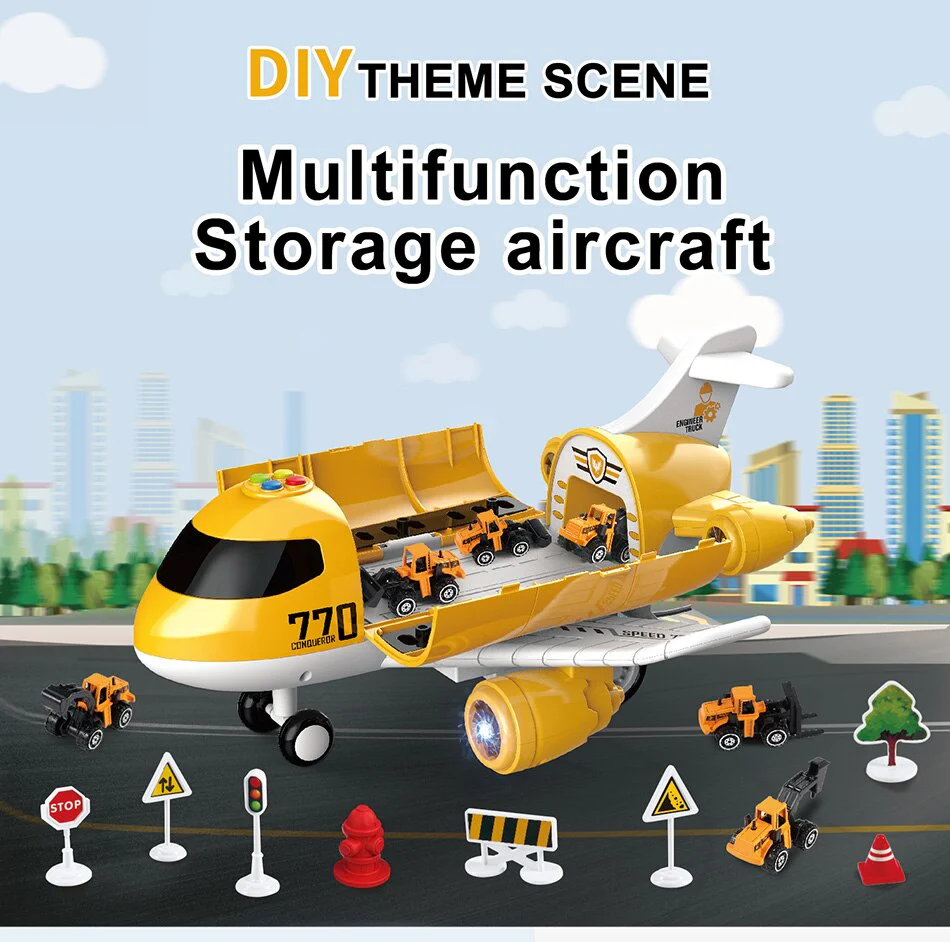Kids Airplane Flying Wonders Music Toy Set - Image 12
