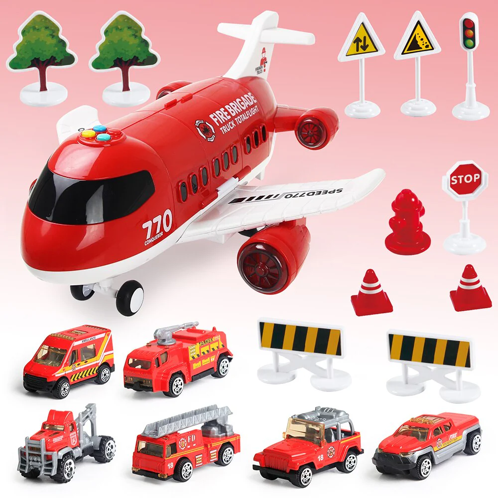 Kids Airplane Flying Wonders Music Toy Set - Image 3