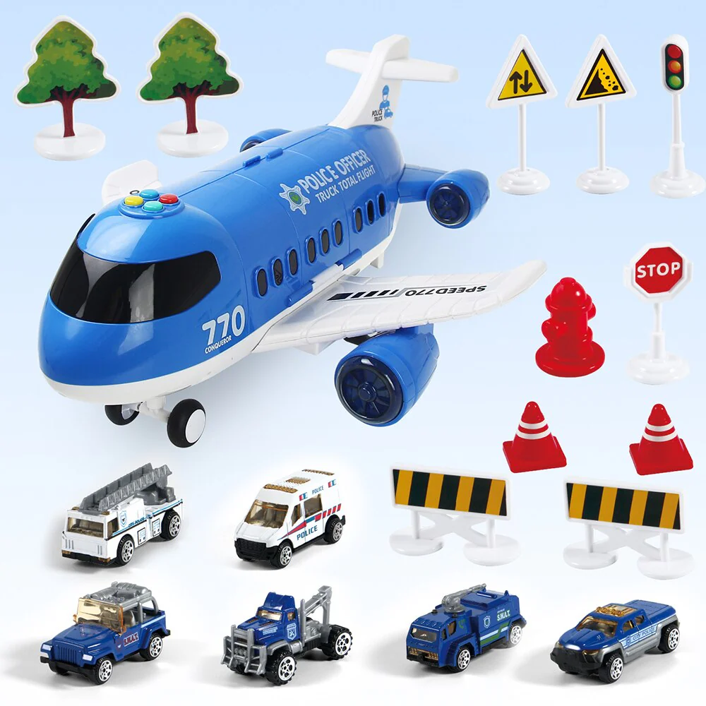 Kids Airplane Flying Wonders Music Toy Set - Image 4