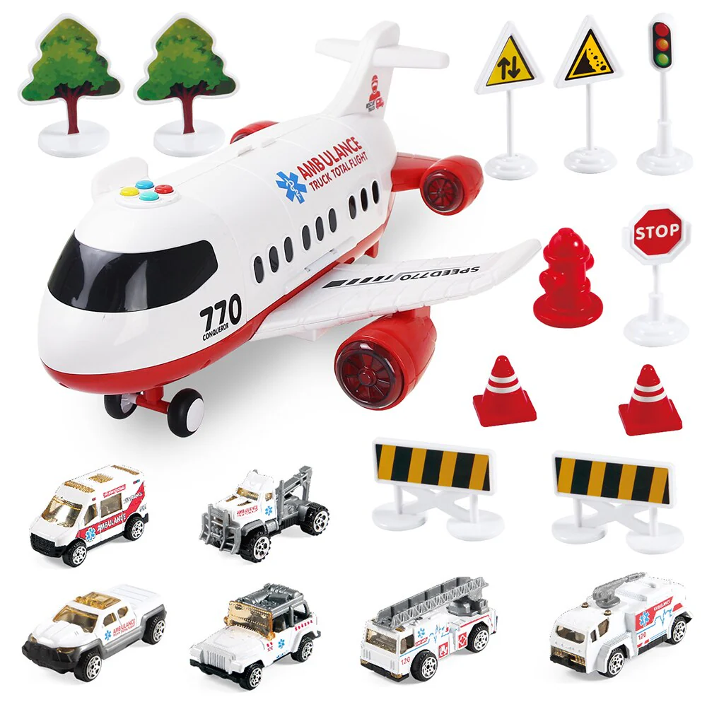 Kids Airplane Flying Wonders Music Toy Set - Image 5
