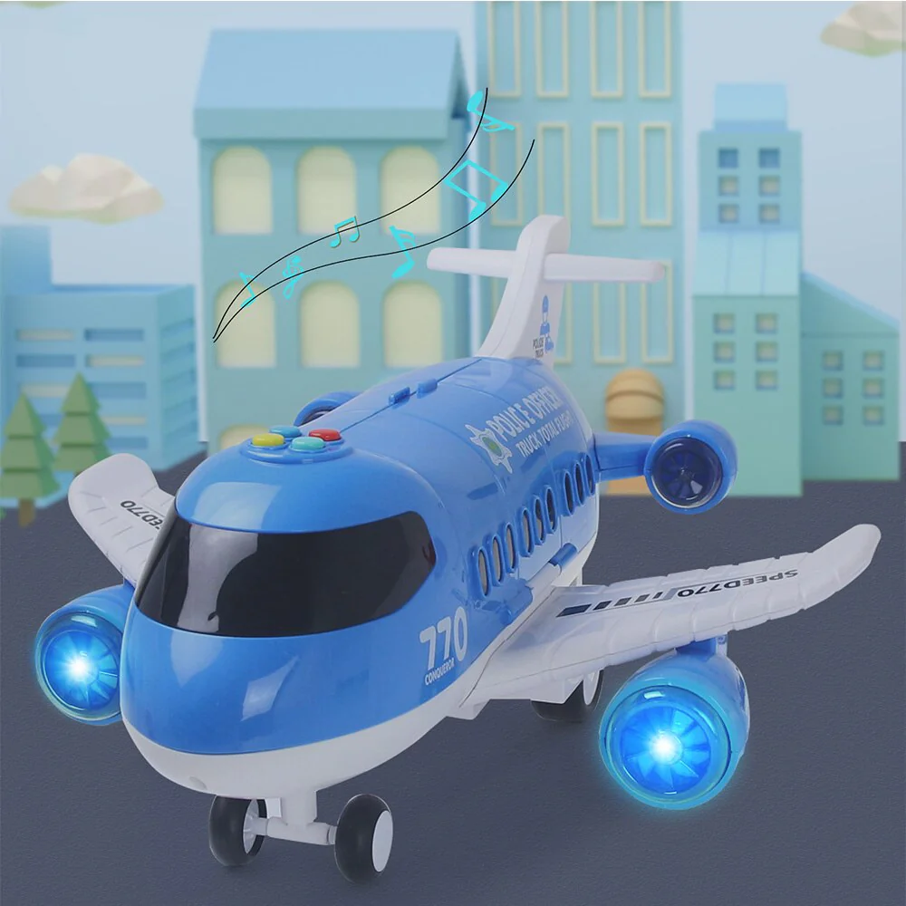 Kids Airplane Flying Wonders Music Toy Set - Image 7