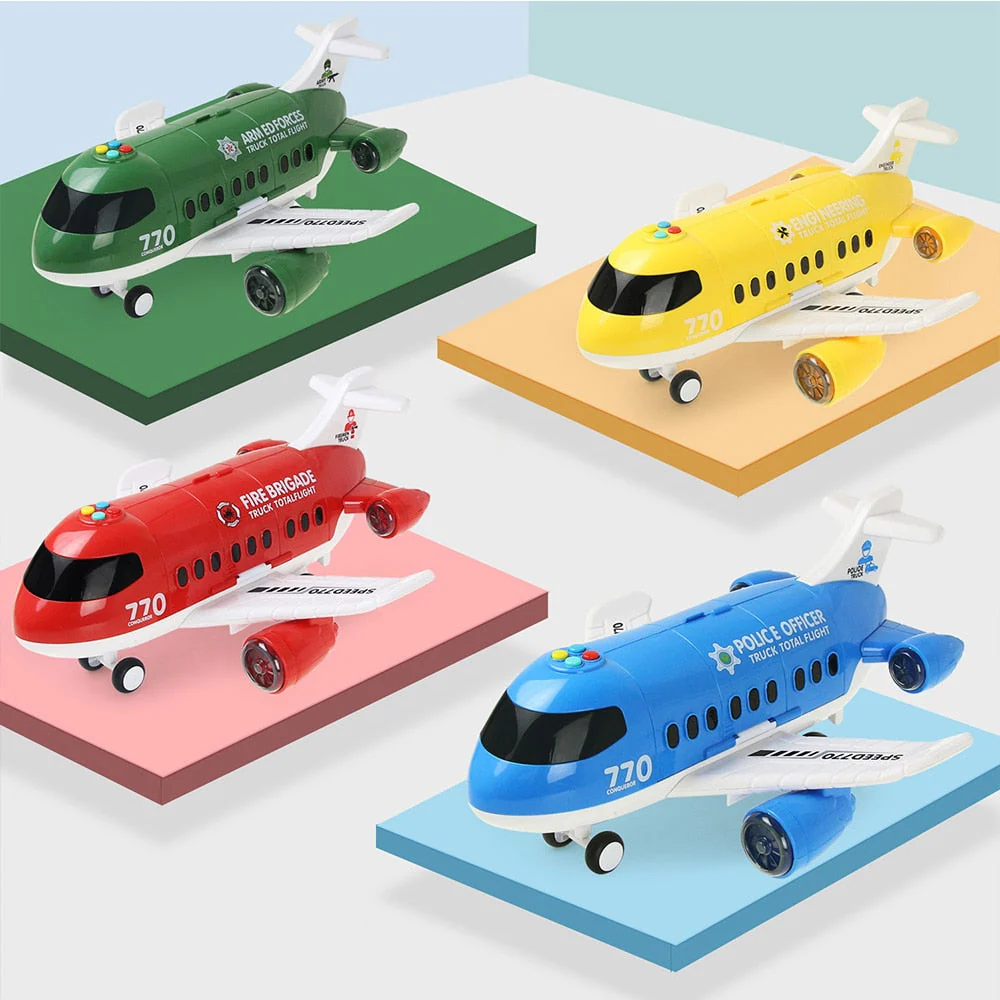 Kids Airplane Flying Wonders Music Toy Set - Image 8