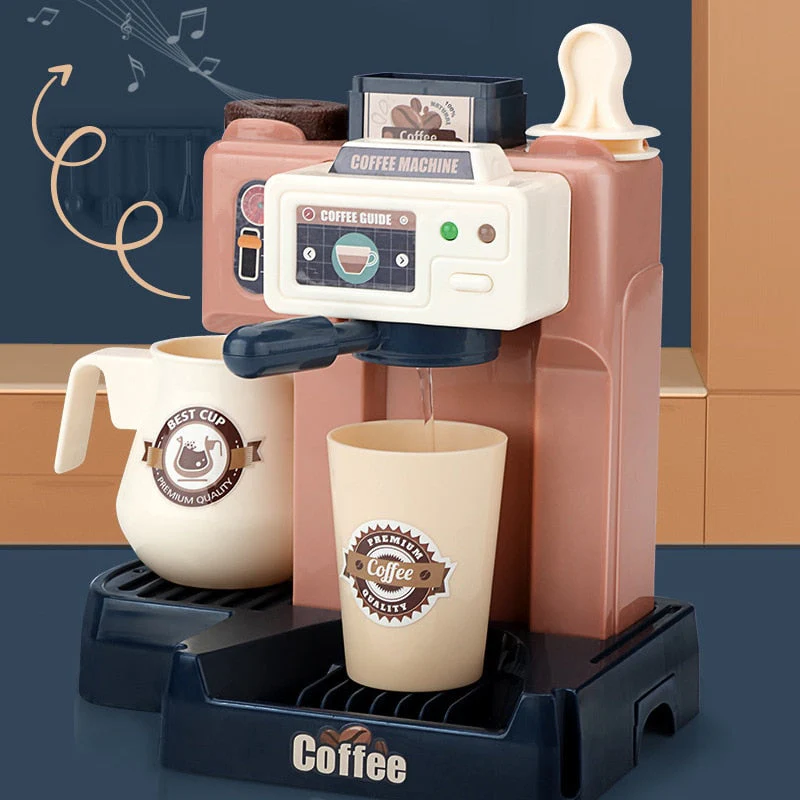Kids Coffee Shop Toy Set - Image 3