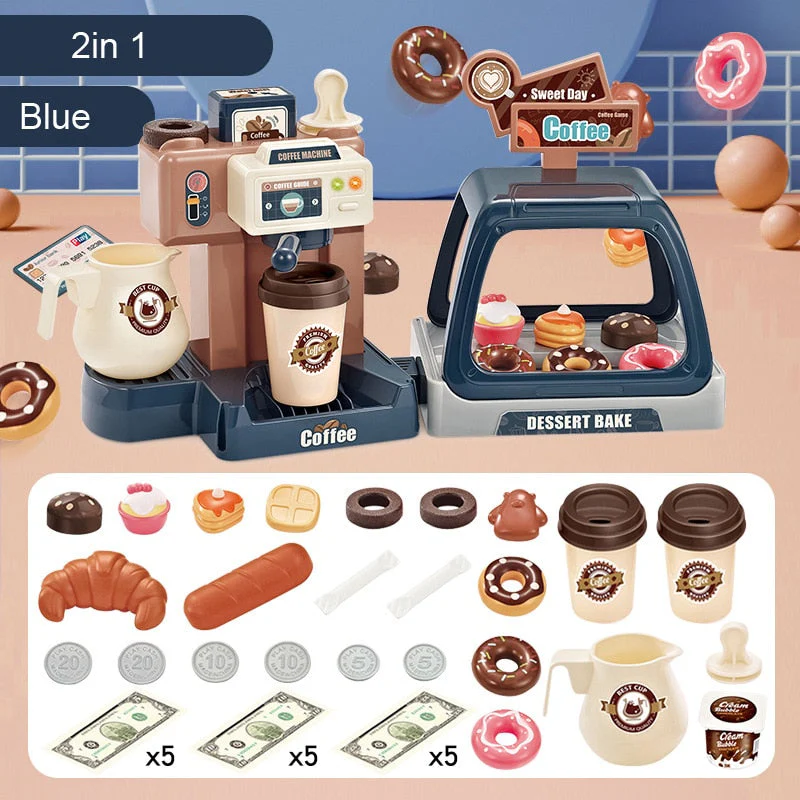 Kids Coffee Shop Toy Set - Image 7