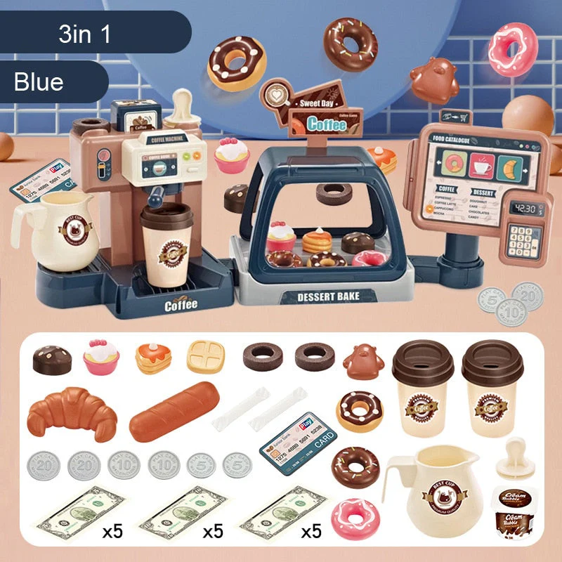 Kids Coffee Shop Toy Set - Image 8