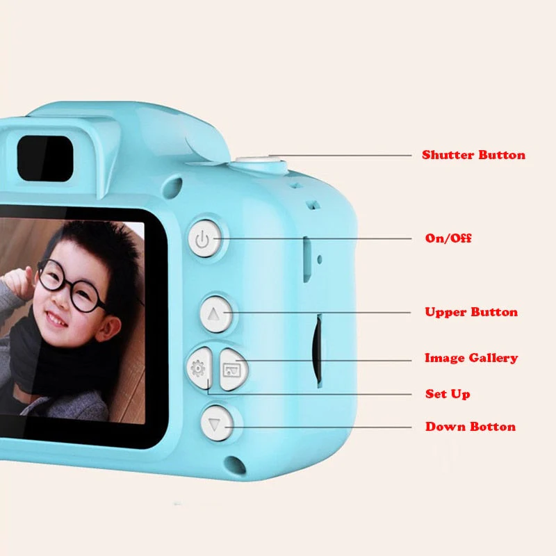 Kids Colorful Mini Digital Camera - Image 2