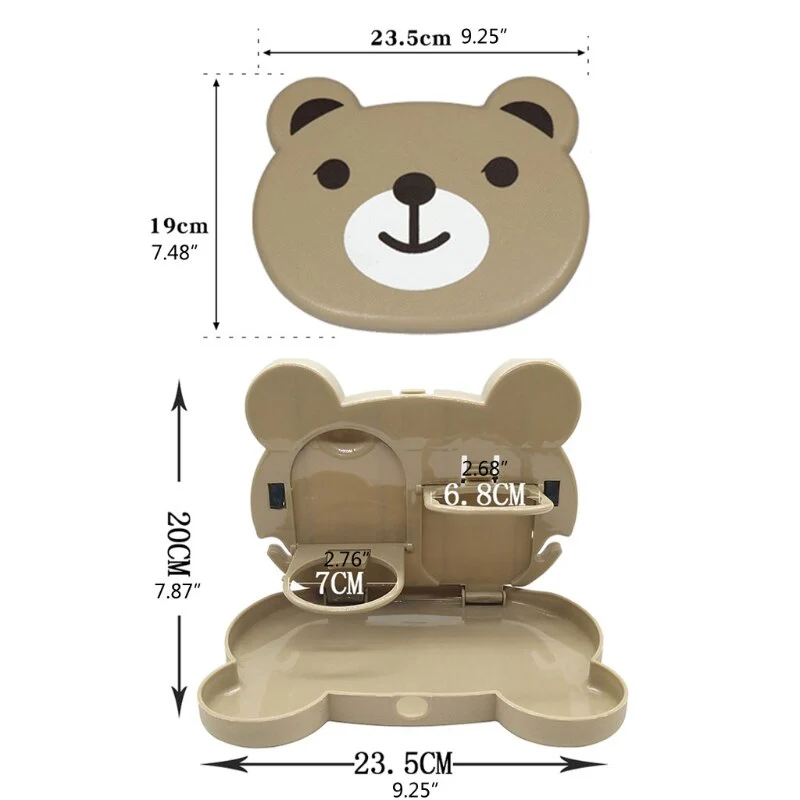Kids Foldable Car Back Seat Table - Image 6