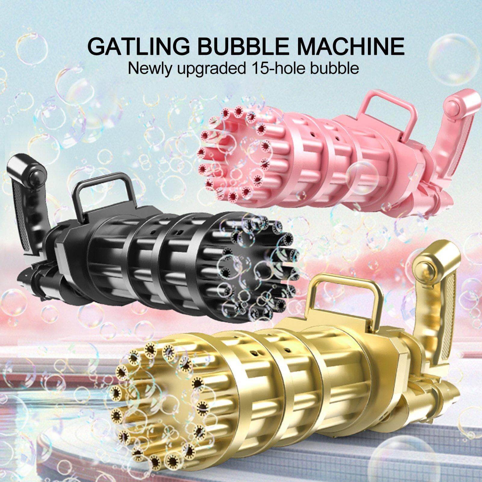 Kids Fun Game Bubble Gun Machine - Image 2